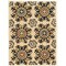 Trio Suzanni Ivory Multi Area Rug 5X7 Contemporary Transitional Design